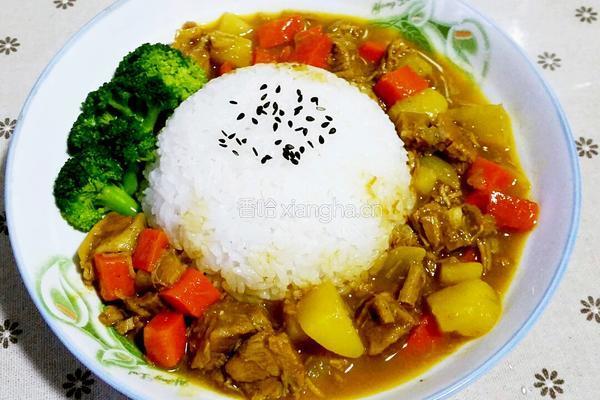 咖喱牛肉饭的做法图解10