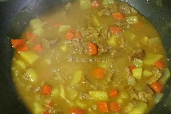 咖喱牛肉饭的做法图解9