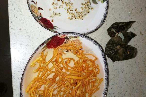 灵芝炖排骨的做法图解1