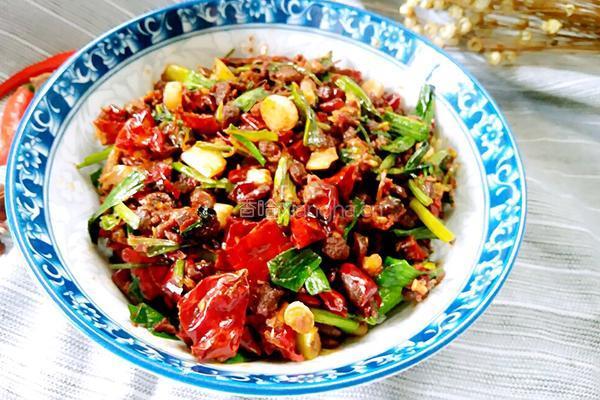 干辣椒炒豆鼓的做法图解8