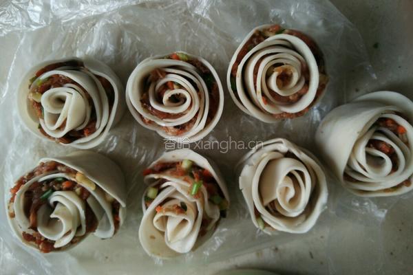 玫瑰煎饺的做法图解3
