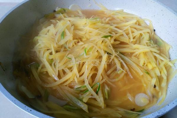 蚝油土豆丝的做法图解8