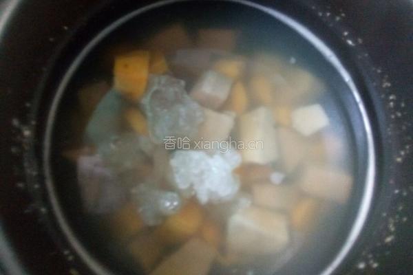 番薯芋头糖水的做法图解4