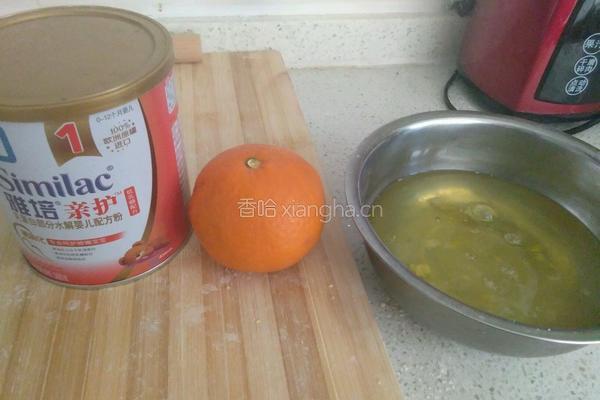 橙味溶豆的做法图解1