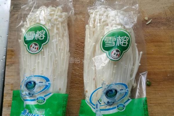 韭菜金针菇的做法图解1