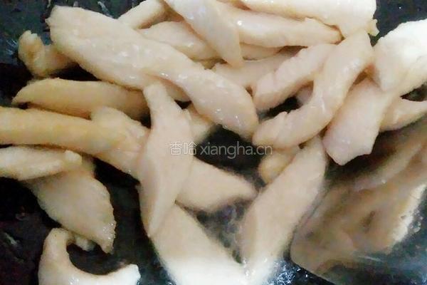 芦笋滑鸡柳的做法图解7