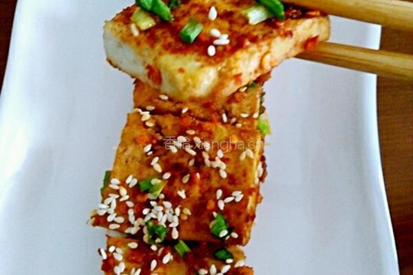 香辣烤豆腐的做法图解7