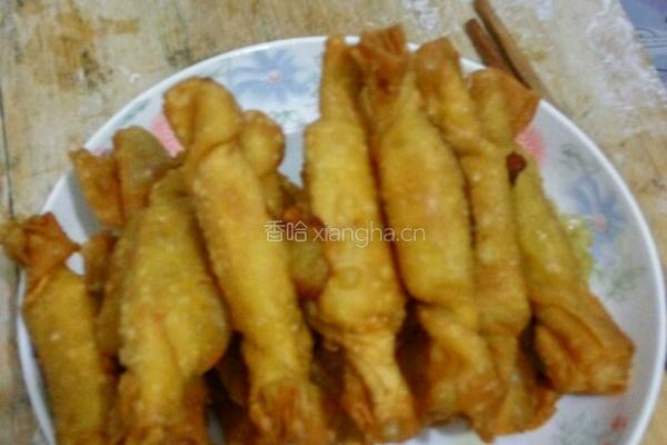 饺皮包香蕉的做法图解7