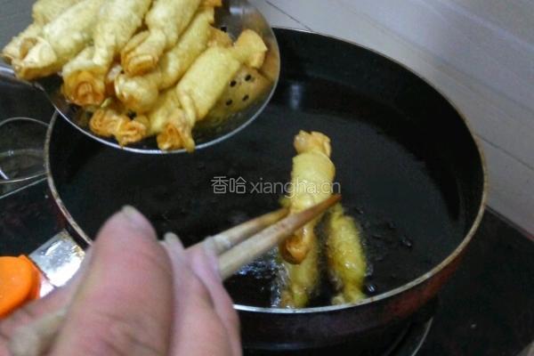饺皮包香蕉的做法图解6