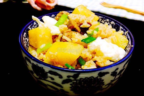 土豆葱香卤汁饭的做法图解18