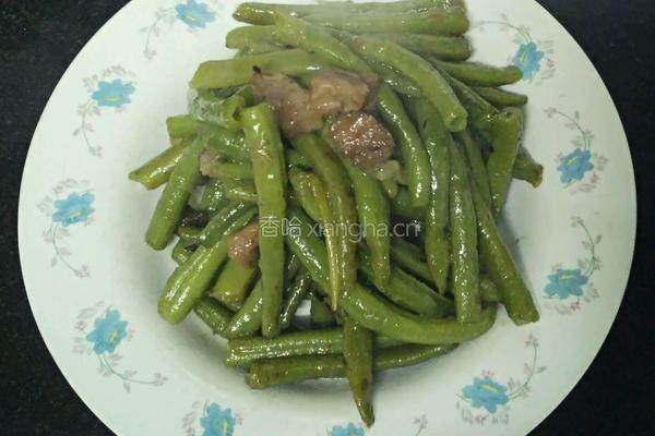 猪肉粒炖地芸豆的做法图解13