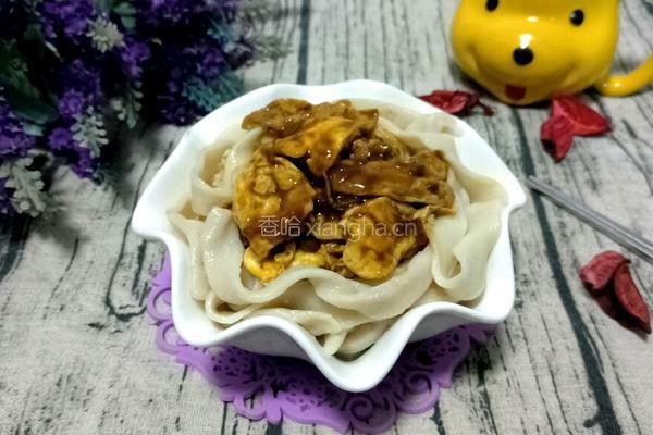 手擀炸酱面的做法图解12
