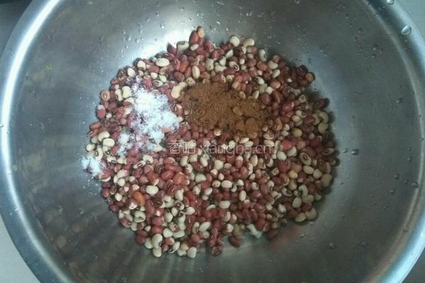 烤香酥豆的做法图解3
