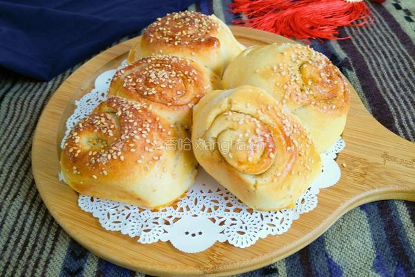 烤芝麻烧饼的做法图解14