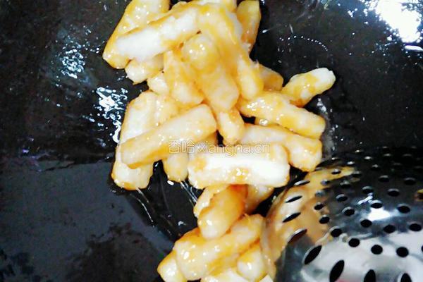拔丝年糕的做法图解4