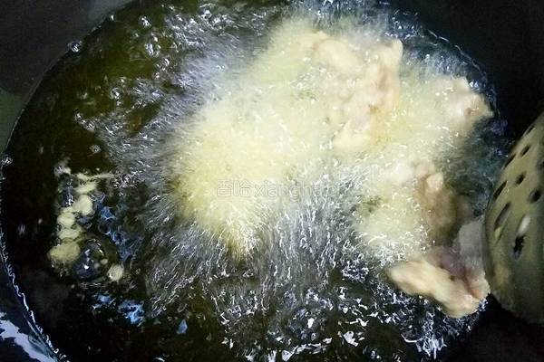 溜肉段的做法图解3