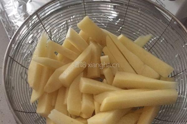 烤土豆条的做法图解3