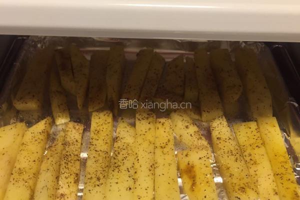 烤土豆条的做法图解5