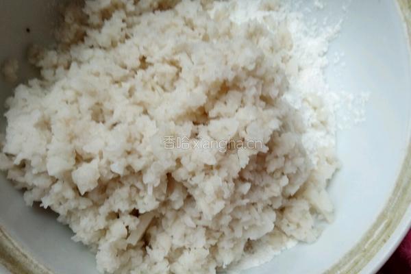 香煎藕饼的做法图解2