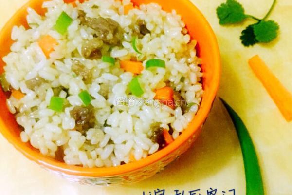 牛肉炒饭的做法图解7