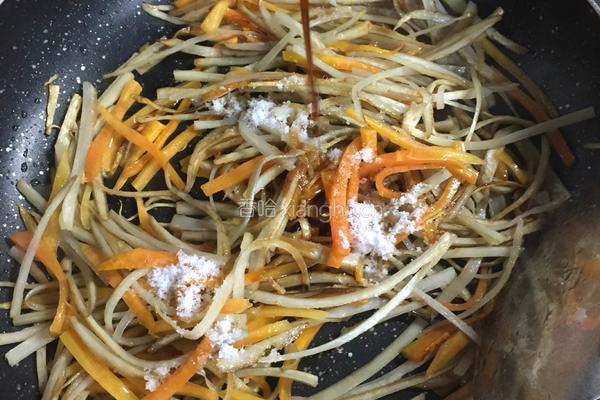 和风牛蒡料理的做法图解9
