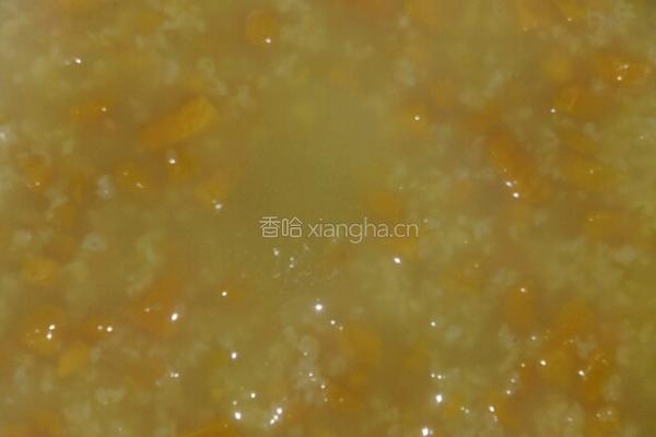 红薯小米粥的做法图解4