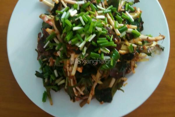 野葱薄荷拌折耳根的做法图解9