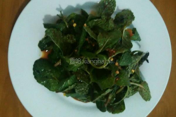 野葱薄荷拌折耳根的做法图解10