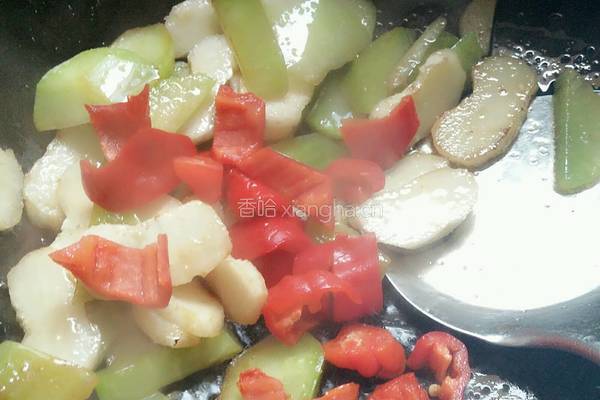 莴笋荸荠片的做法图解6