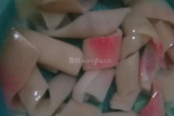 凉拌猪皮的做法图解4
