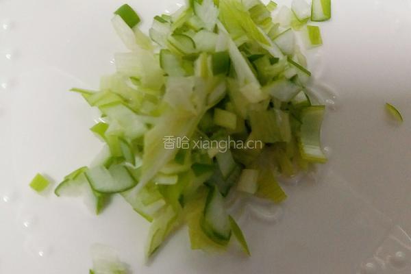 香干炒蒜苔的做法图解4
