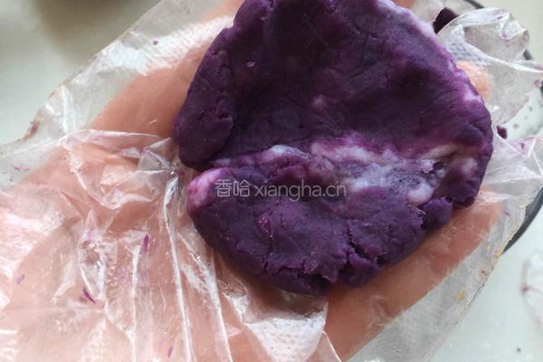 椰蓉紫薯球的做法图解6