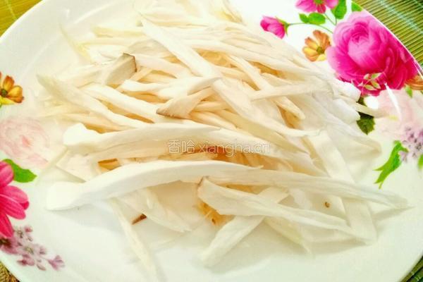 鱼香杏鲍菇的做法图解1