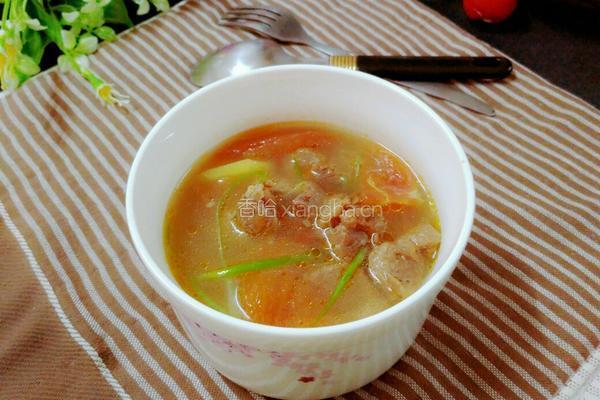 炖牛腩蕃茄汤（无油版）的做法图解1