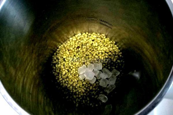 香甜绿豆沙的做法图解2