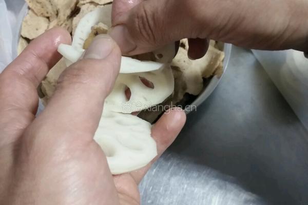（偶遇）特色素藕夹的做法图解5