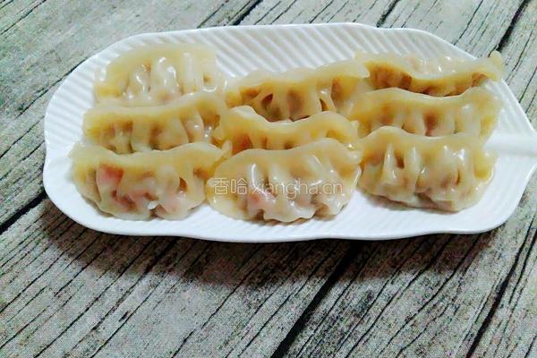 虾仁猪肉饺的做法图解8