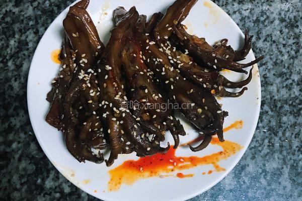 香辣鸭舌的做法图解6