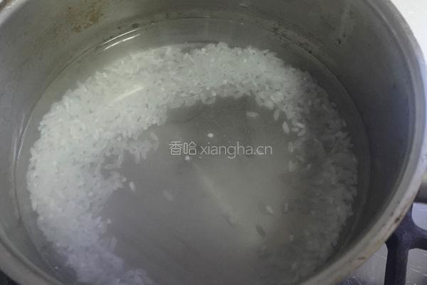 菠菜大米粥的做法图解2