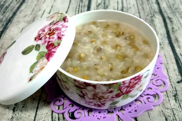 大米绿豆粥的做法图解6