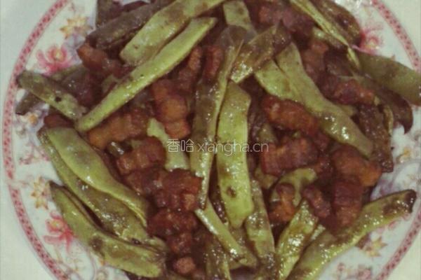 咸肉煸豆角的做法图解7