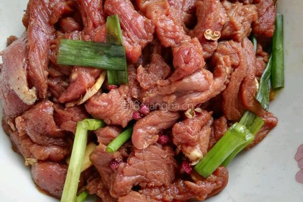 香辣驼鸟肉的做法图解4