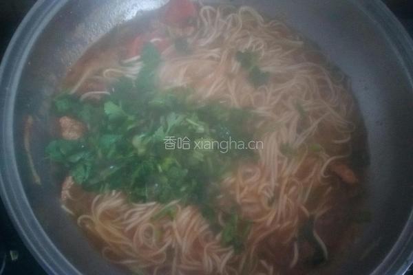 大肉汤面的做法图解10