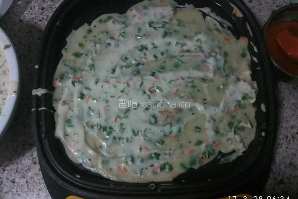 韭菜煎饼卷的做法图解10