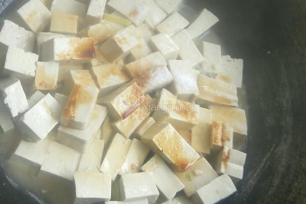清炒豆腐的做法图解4