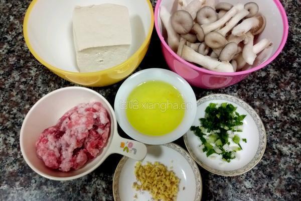 豆腐丸子汤的做法图解1
