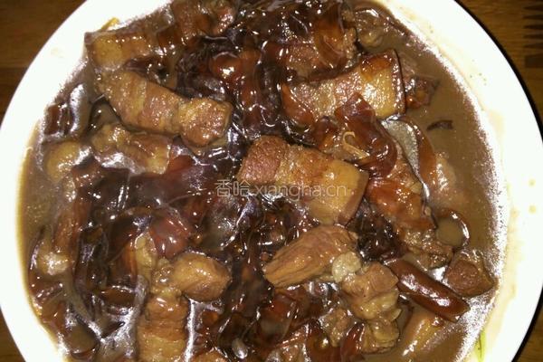 红烧肉炖粉条的做法图解6