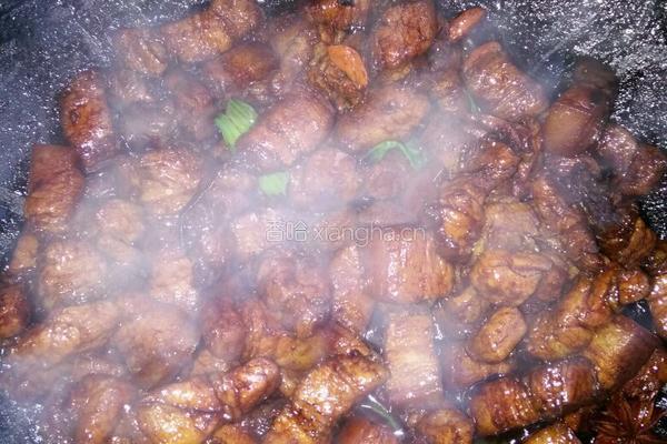 红烧肉炖粉条的做法图解4
