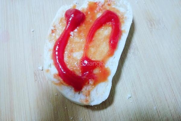 馒头片披萨的做法图解3