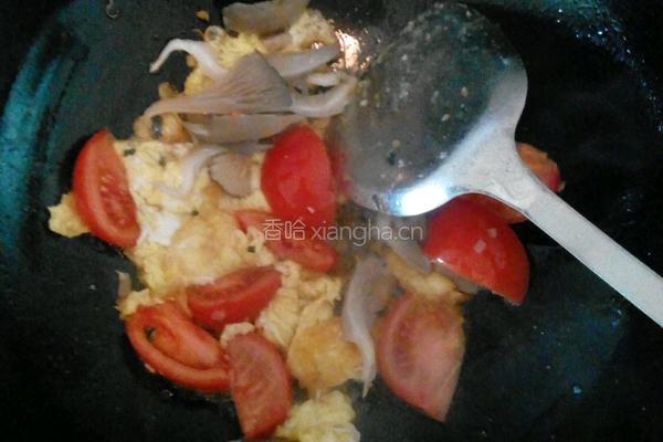 鸡蛋番茄面的做法图解3